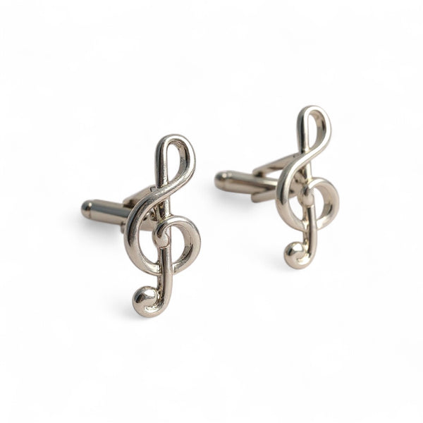 🎼 Mancornas Clave de Sol – Estilo musical en tu look