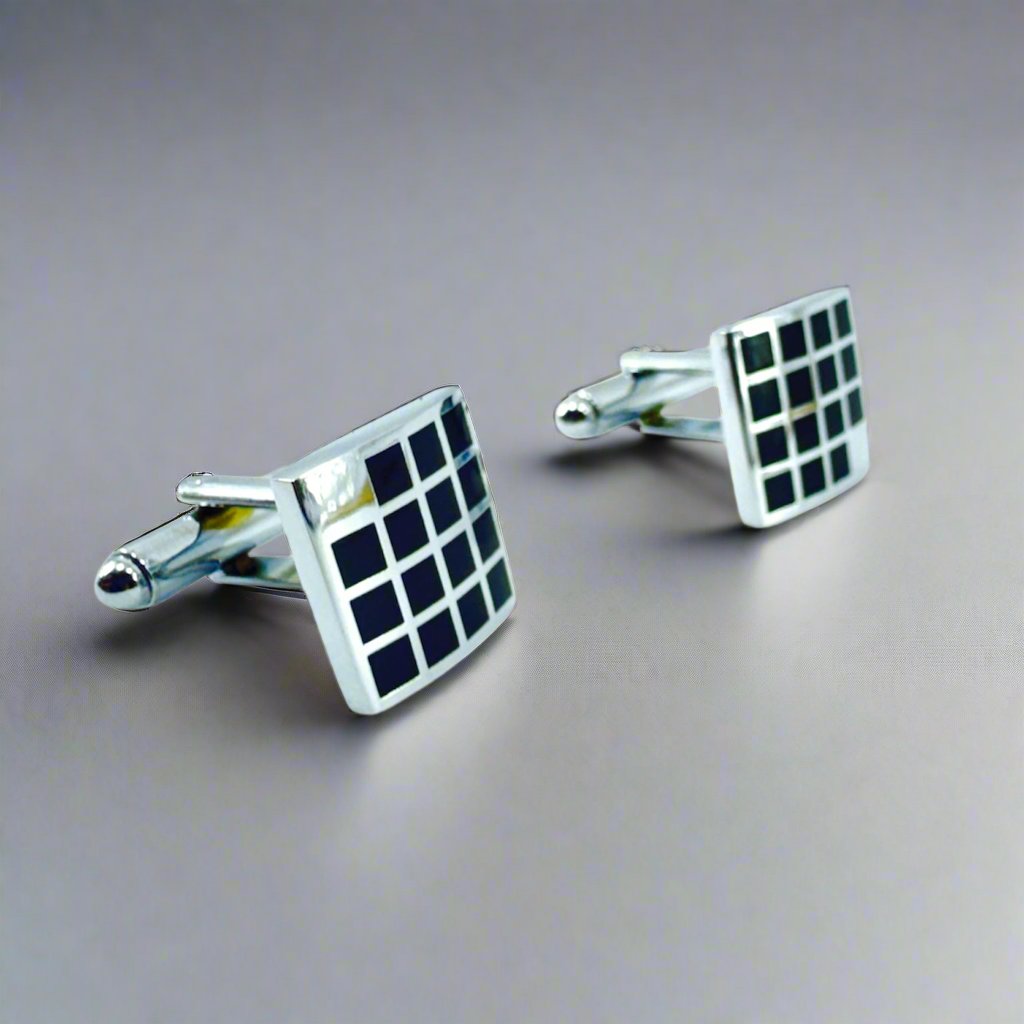 Mancornas Cuadro Urbano – Elegancia con Estilo Geométrico 🖤