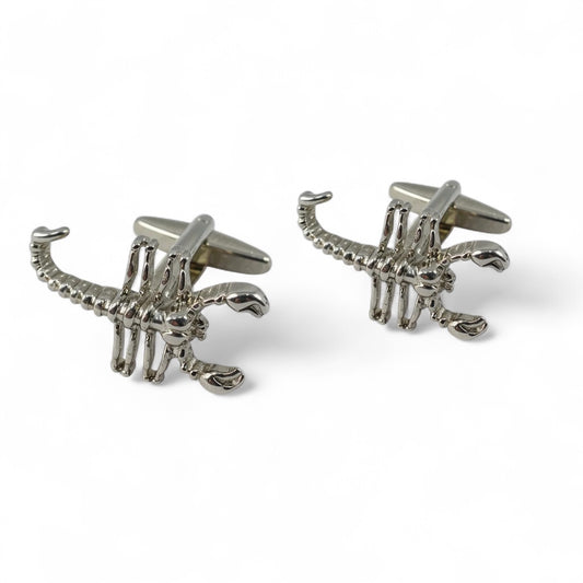 🦂 Mancornas Escorpión Plateado