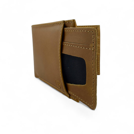 Billetera en Cuero Dandi Dual Shield Miel
