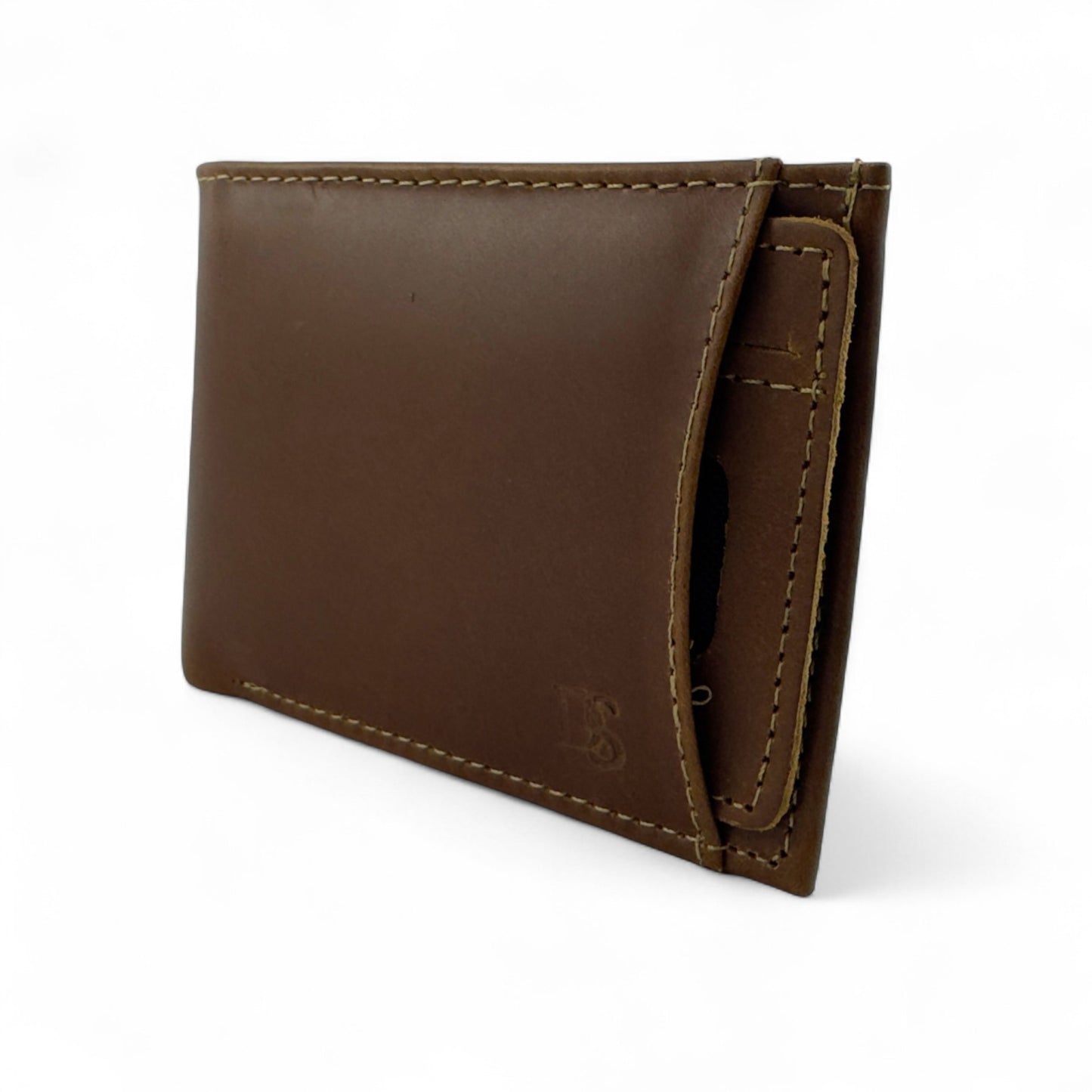 Billetera en Cuero Dandi Dual Shield café