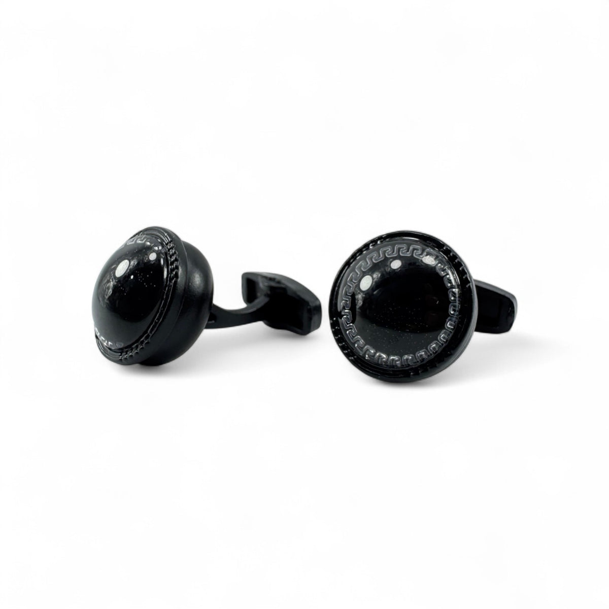 Mancornas Negras con Detalle Greca