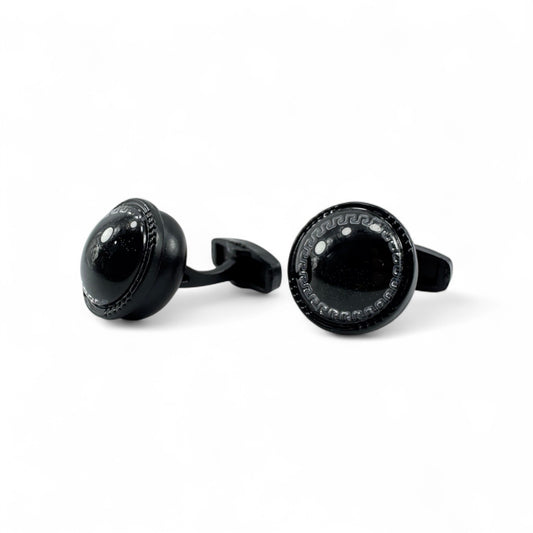 Mancornas Negras con Detalle Greca
