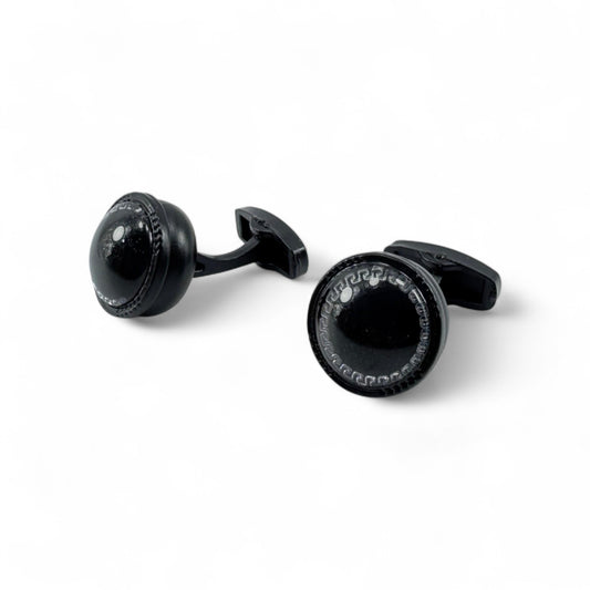 Mancornas Negras con Detalle Greca