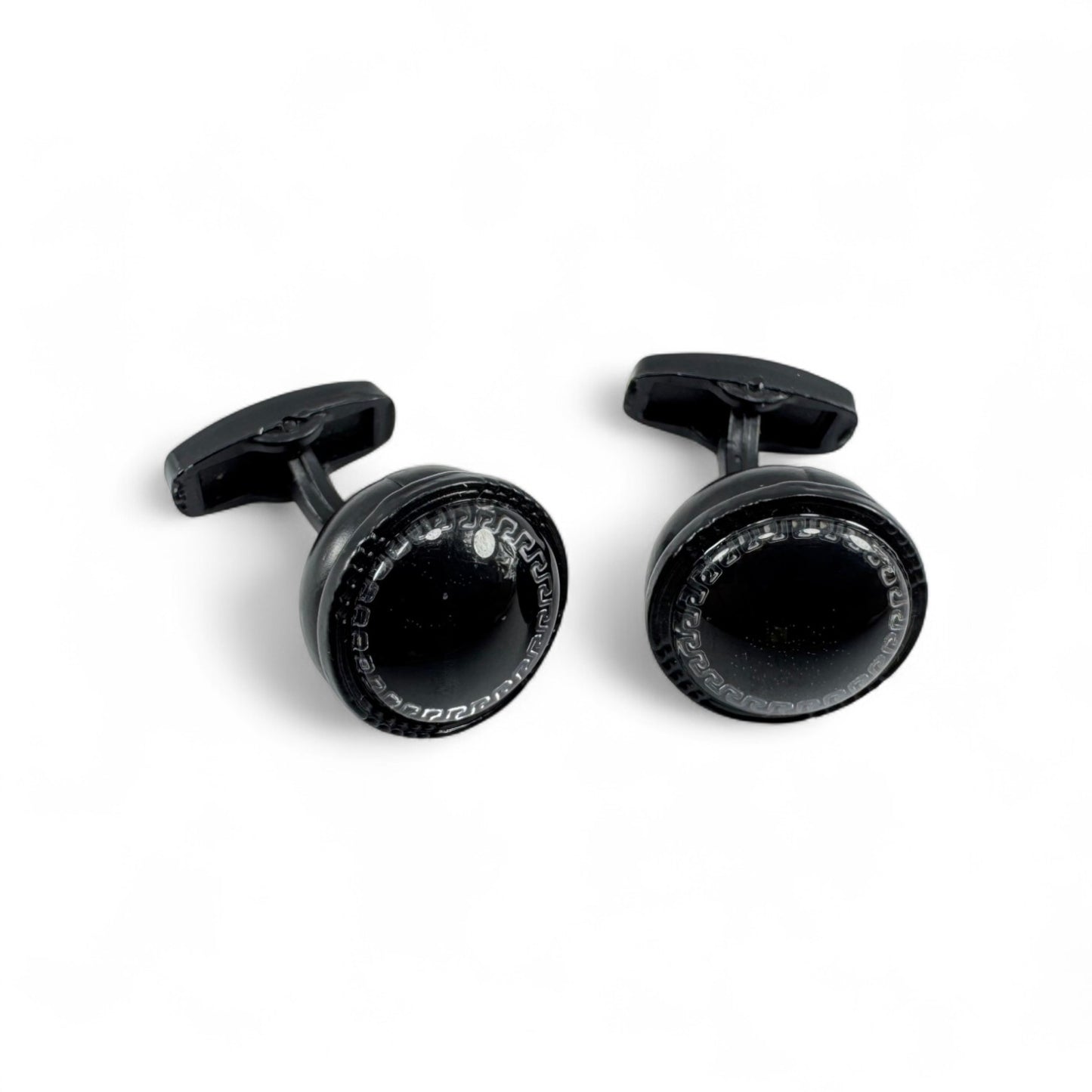 Mancornas Negras con Detalle Greca
