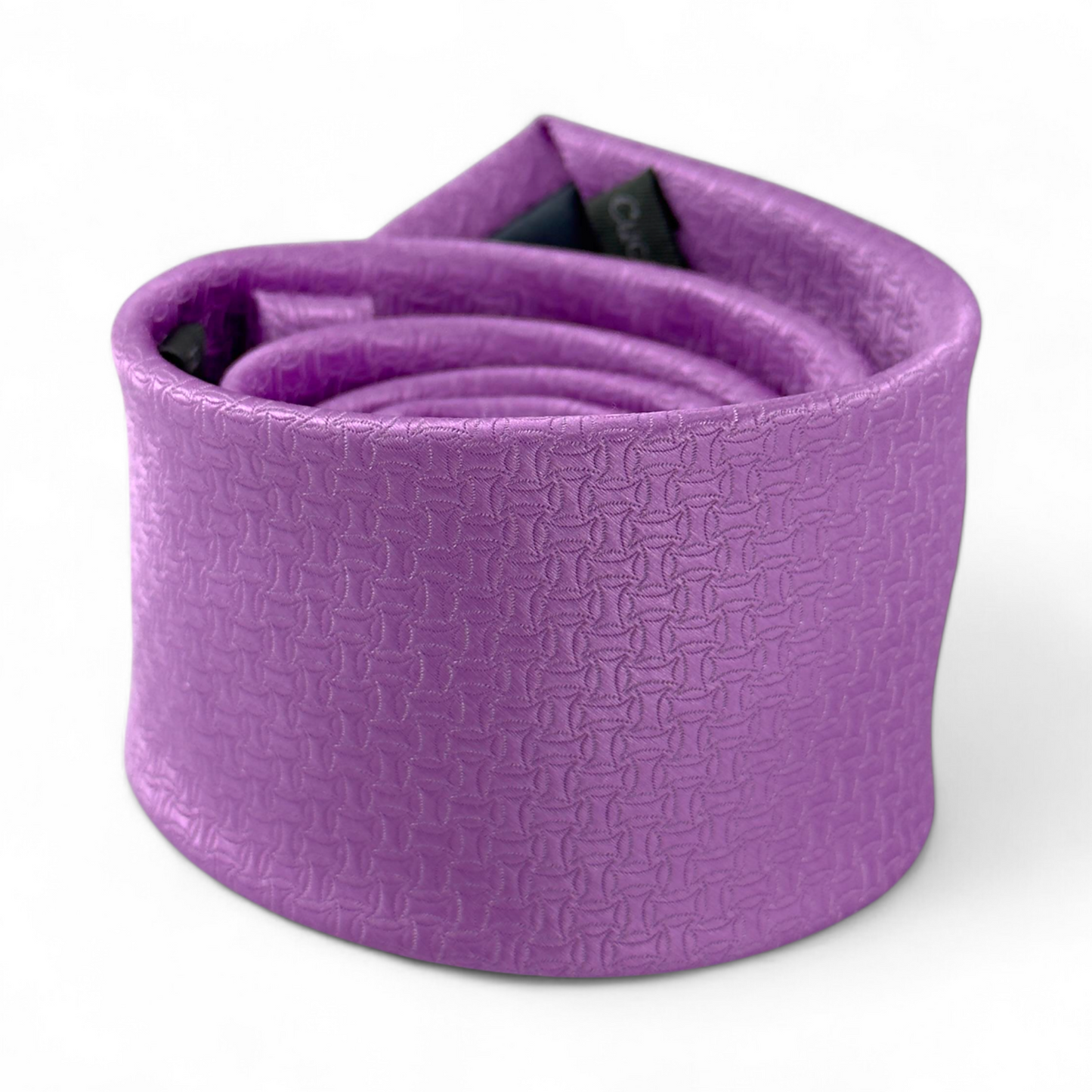 💜 Corbata Lila Texturizada – Estilo y distinción