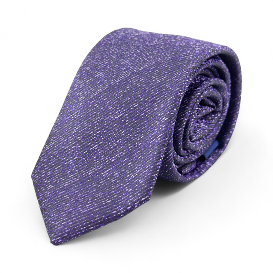 Corbata Morado Texturizada – Elegancia Moderna en Cada Detalle