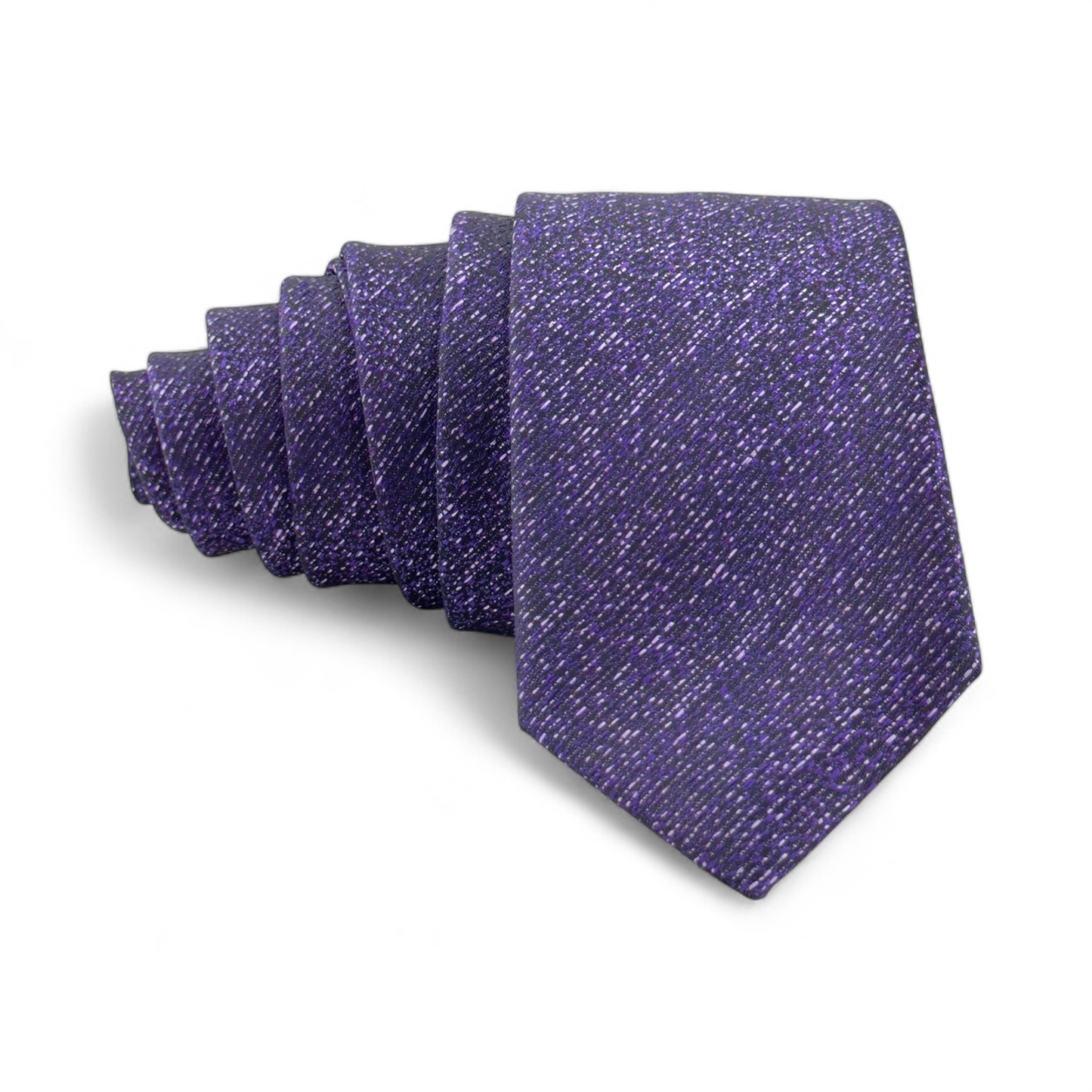 Corbata Morado Texturizada – Elegancia Moderna en Cada Detalle