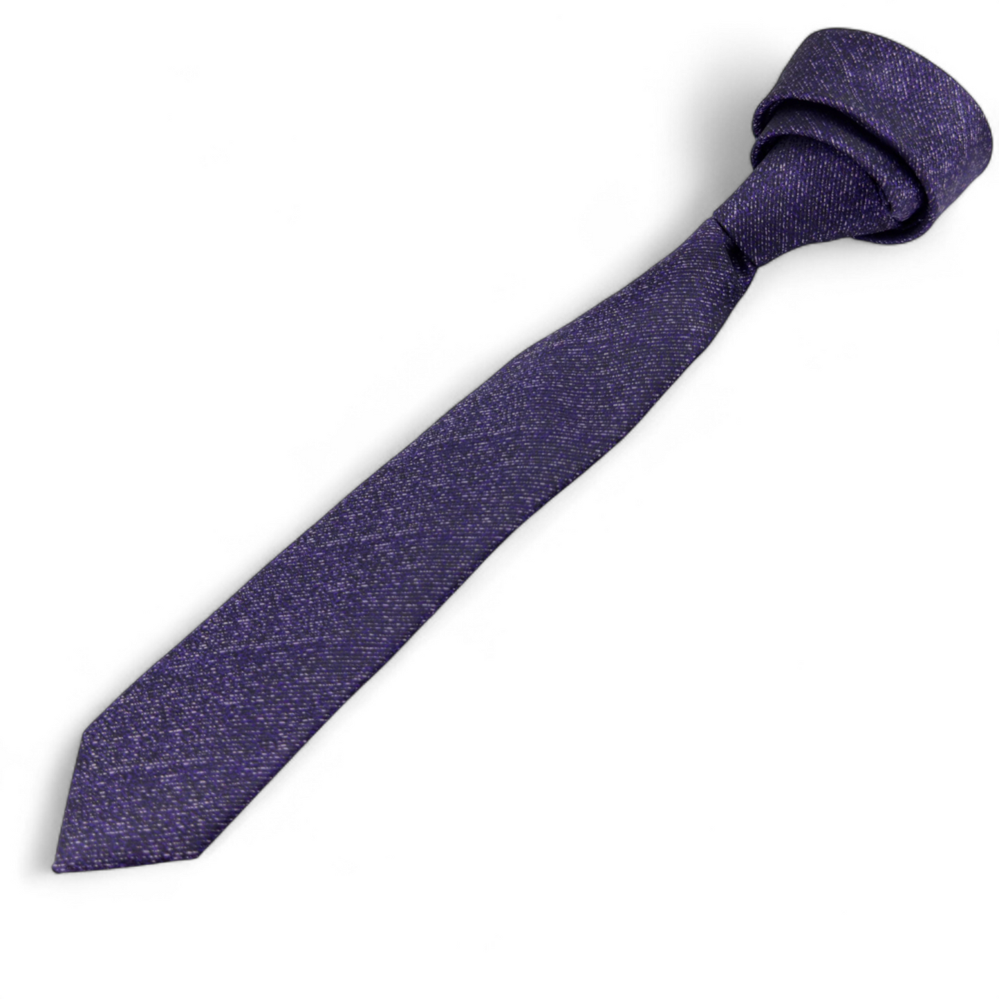 Corbata Morado Texturizada – Elegancia Moderna en Cada Detalle
